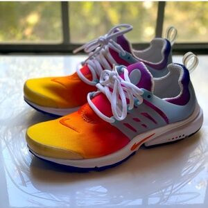 Colorful Gradient Sneakers Nike Presto Womens Xs Fits Size 6.5-8.5